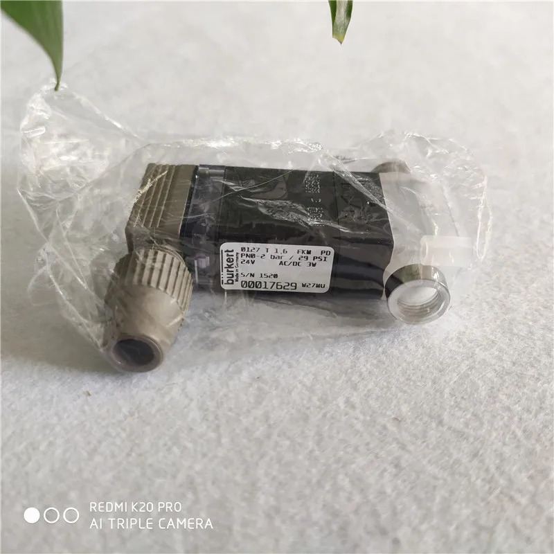 Burkert 솔레노이드 밸브 0127 T 1.0 FFKM 00120433 00017629 00276699