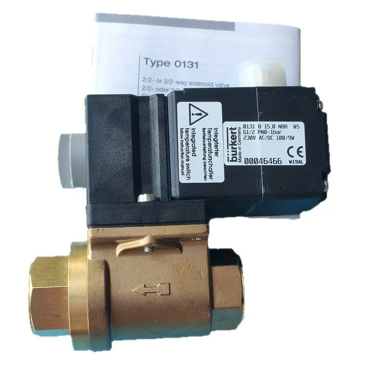 Burkert 솔레노이드 밸브 0131 B 15.0 NBR MS G1/2 AC 00046466