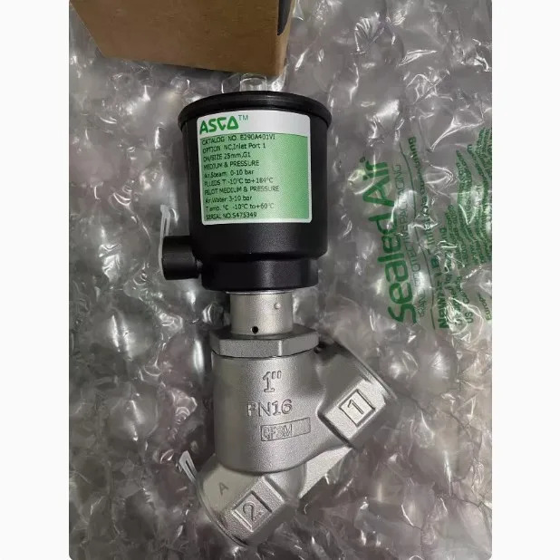 E290A401VI ASCO 앵글 시트 밸브 G1 스레드