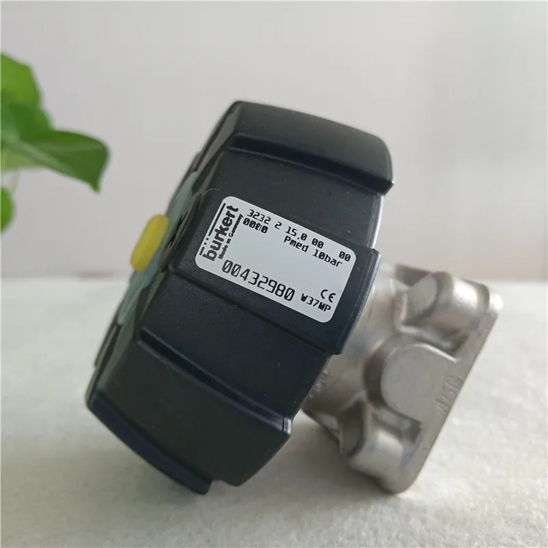 Burkert 3232 3233 다이어프램 밸브 DN8 DN15 수동 플라스틱 실린더