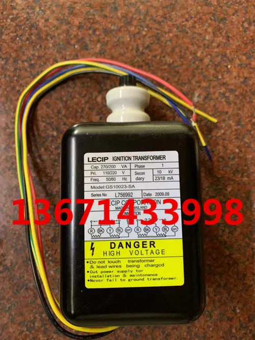 GS10023-SA 점화 변압기 LECIP 버너 해양 기기 보일러 고전압 패키지 1x10KV