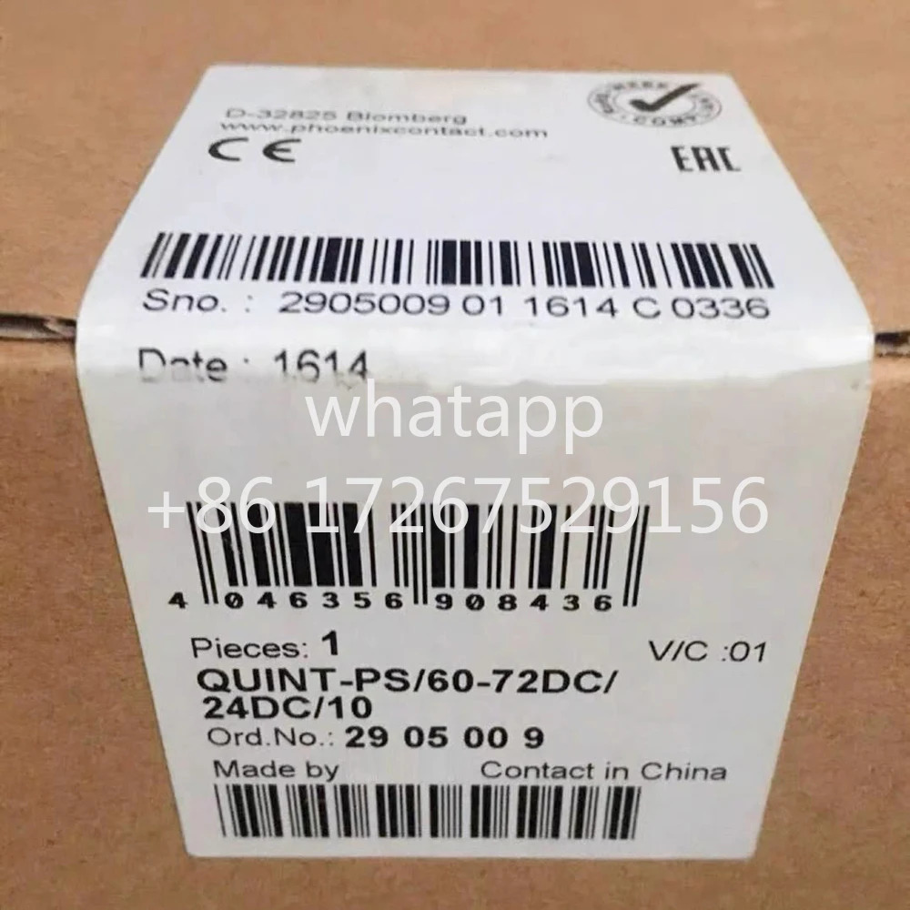 Phoenix QUINT POWER DC/DC 컨버터 24VDC/10A QUINT-PS/60-72DC/24DC/10기능 2905009