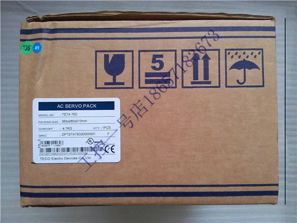 대만 동원 서보 드라이브 TSTA75D 파워 3KW 신 포장