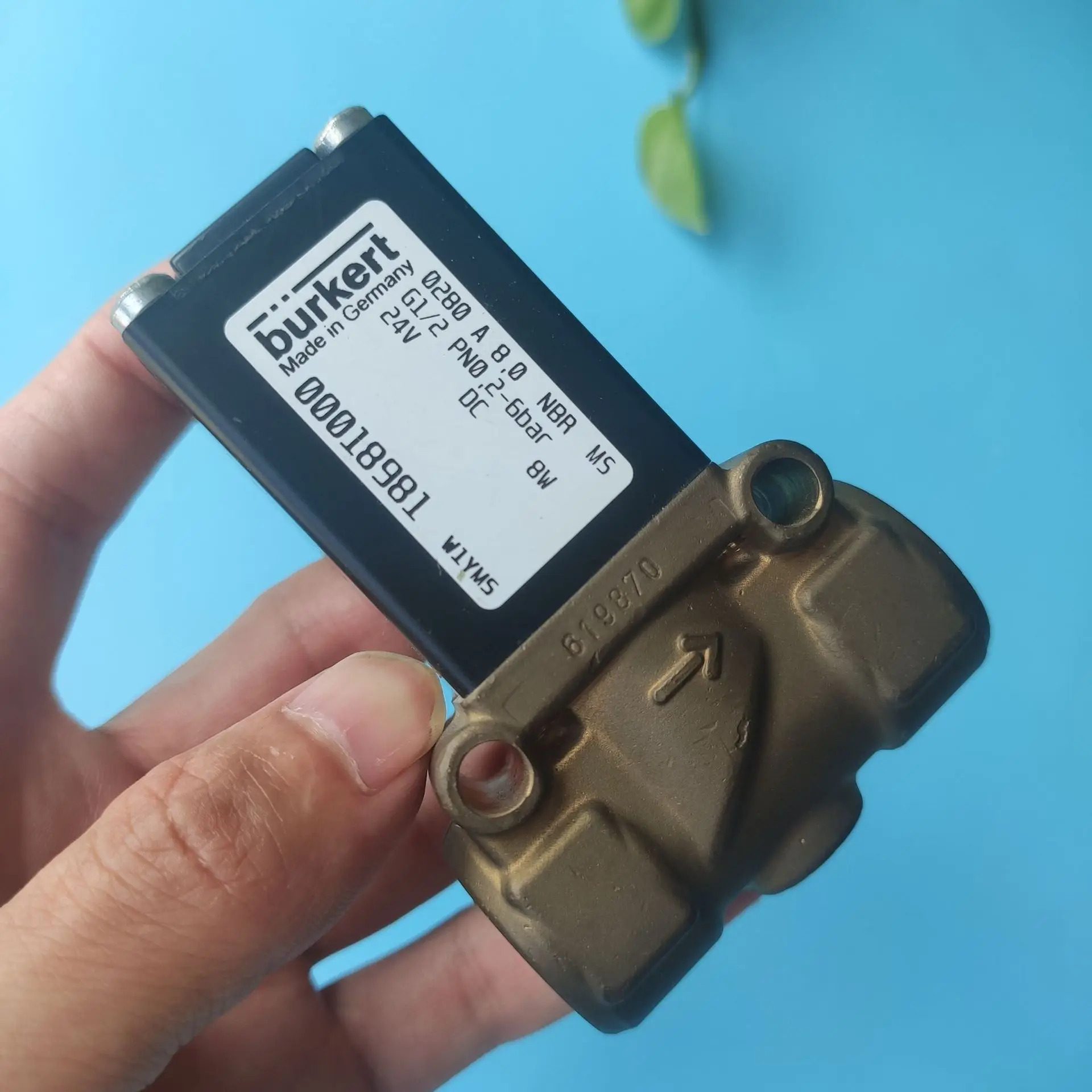 burkert 솔레노이드 밸브 0280 A 13 00064107 0066054 00063940