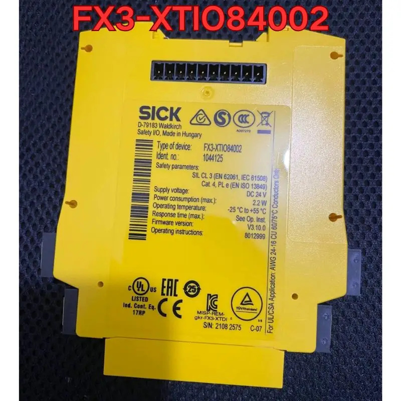 리퍼 FX3-XTIO84002 안전 제어 장치 기능 정상