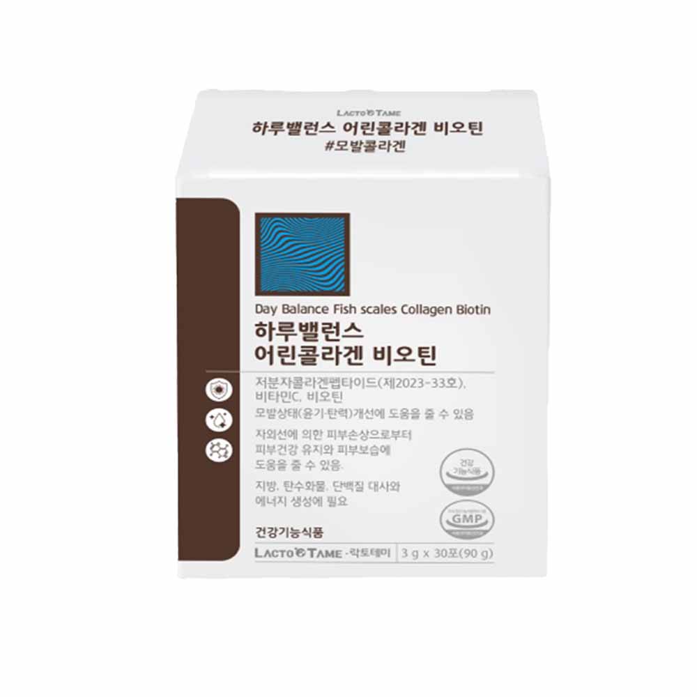 모발콜라겐 저분자 어린콜라겐 펩타이드 초저분자 비오틴 피쉬 마시는가루 30포, 1개 - 메인 이미지