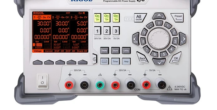 DP832/DP832A 프로그래밍 DC 전원공급장치 3채널 30V/3A 5V/3A