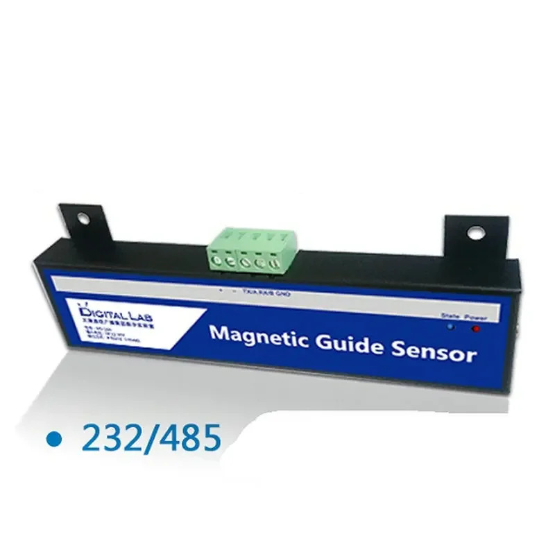 음식 로봇자기 네비게이션 센서 16 비트 AGV Rs232 485 캔 N/S 극 마그네틱 스트라이프