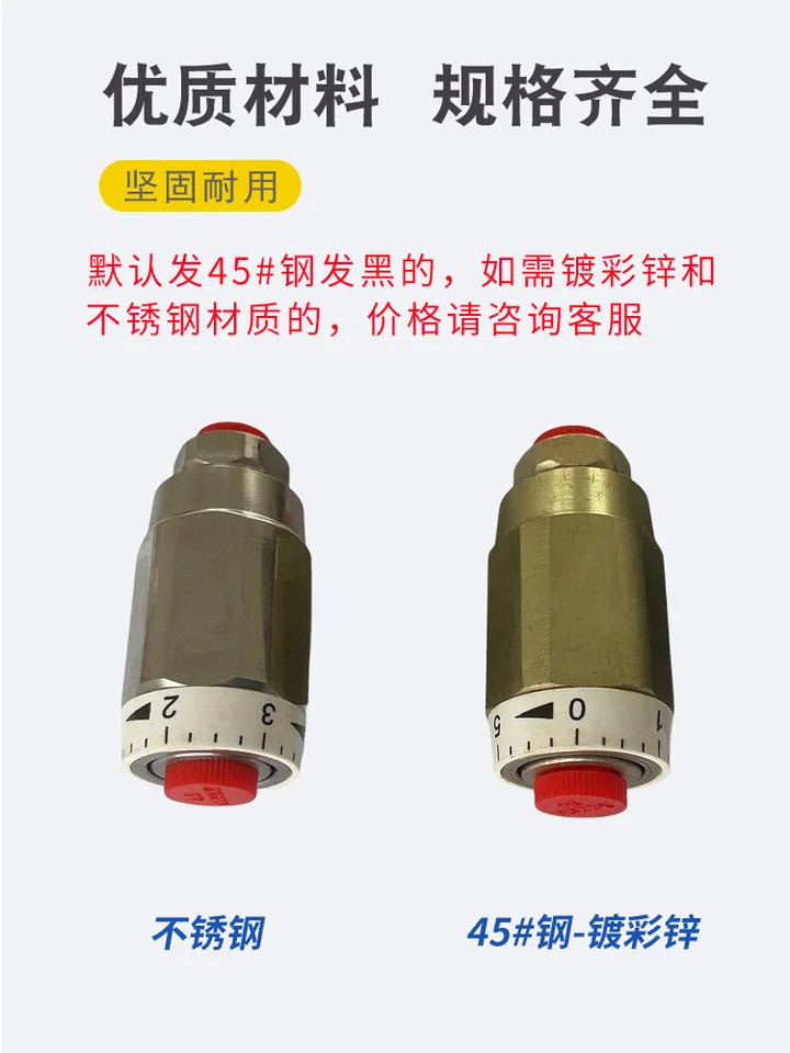 속도조절 유압식 MK25 단방향 30 스로틀 밸브 MK6 MG8 유량 MK10 MK20