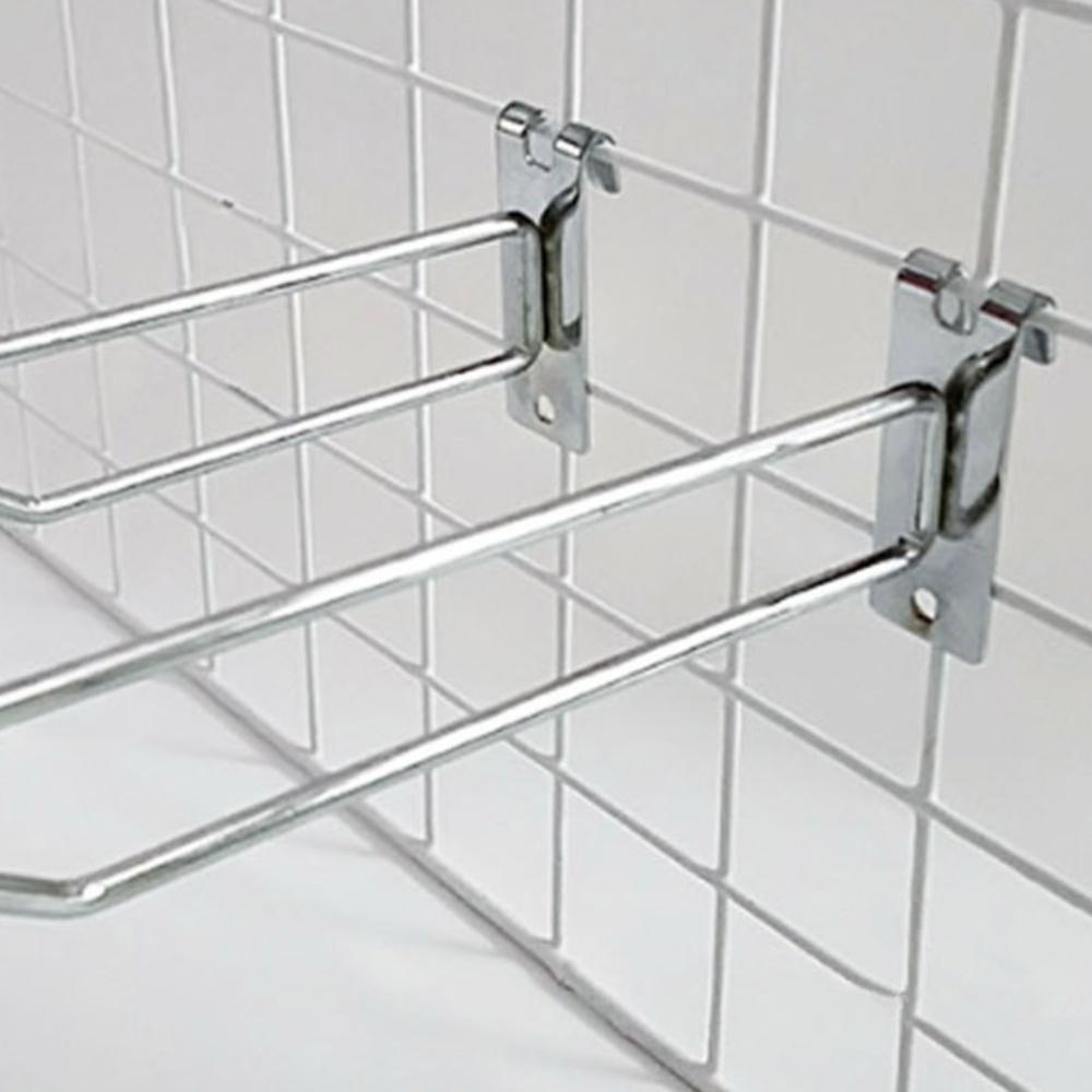 네트망고리 메쉬망후크 이중 후크 걸이 15cm - 상품 이미지