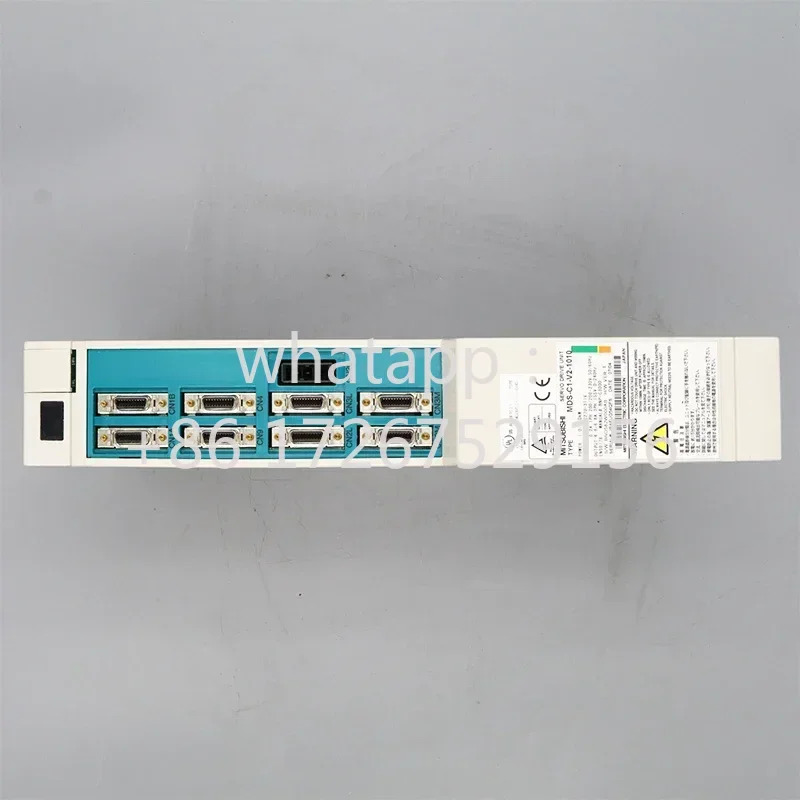 MDS-C1-V2-1010 서보 드라이브 장치는 CNC 기계대해 리퍼를 거쳤습니다.