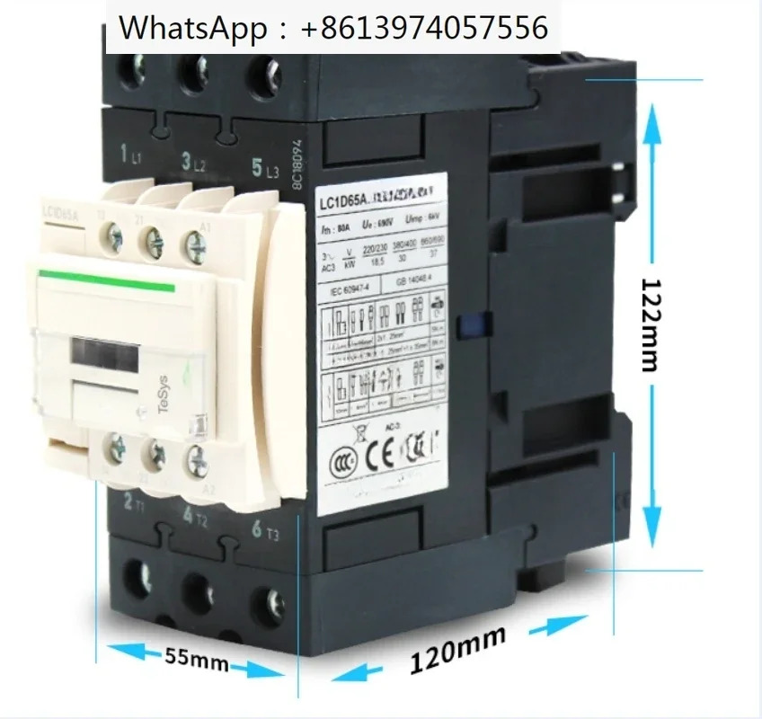 AC 접촉기 LC1D40A LC1D50A LC1D65A AM7C AF7C 110V 220V