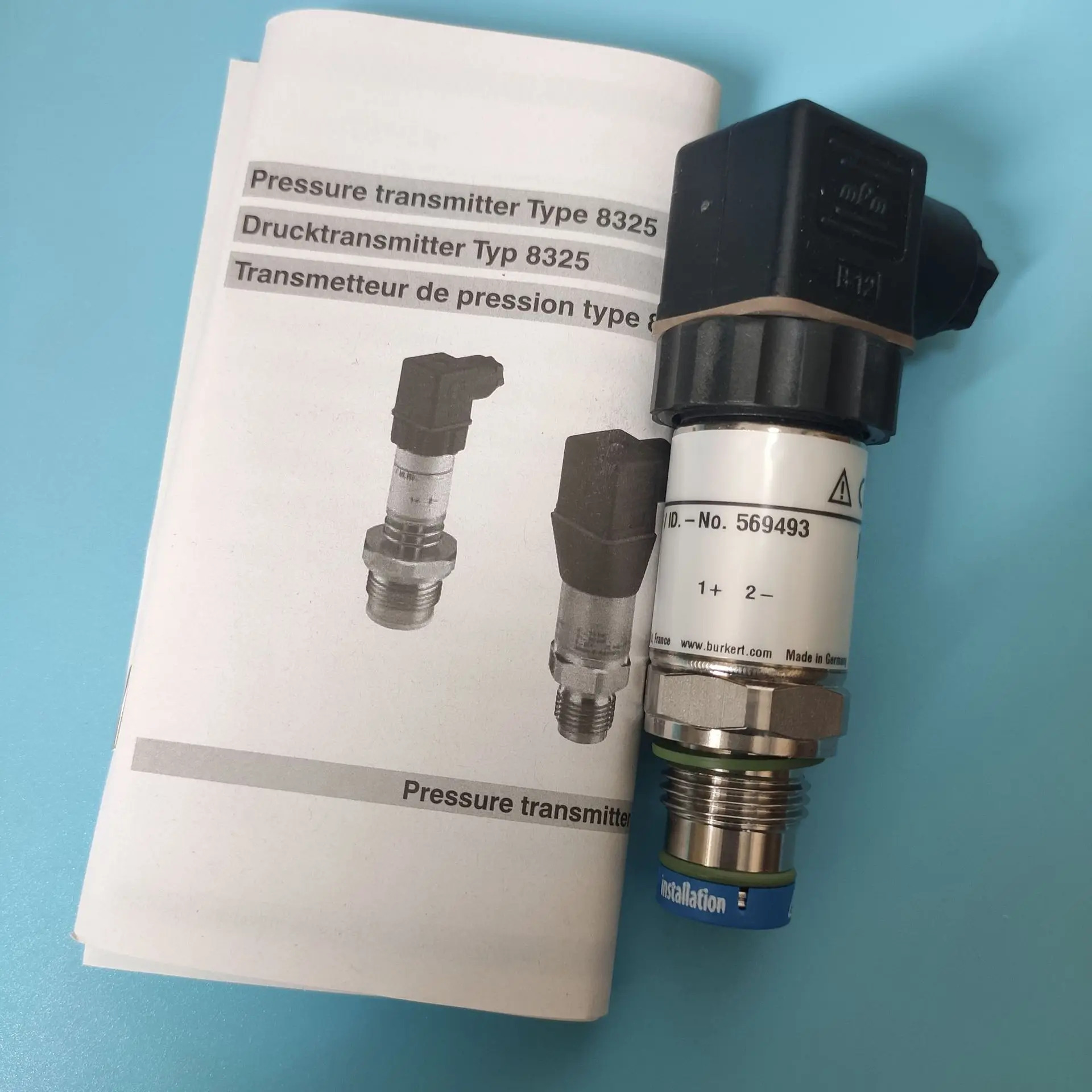 Burkert 8325 센서 압력 트랜스미터 00569097 00569492