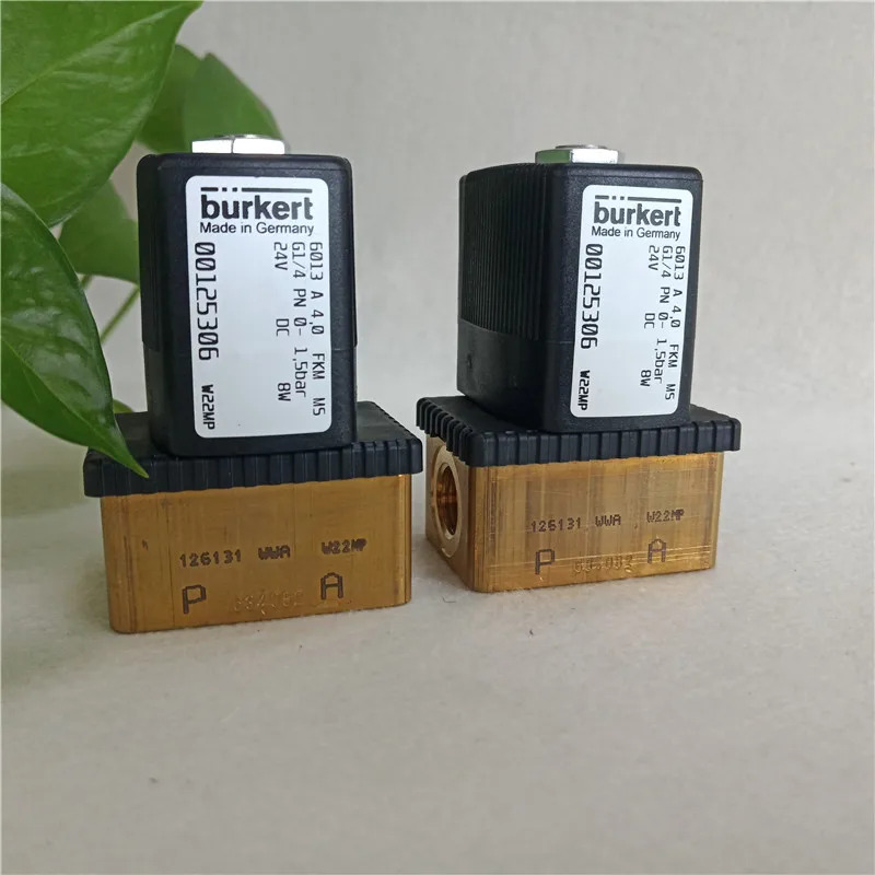 Burkert 솔레노이드 밸브 6013 A B FKM MS VA Bode 2위치 양방향 글 독일 Bodi