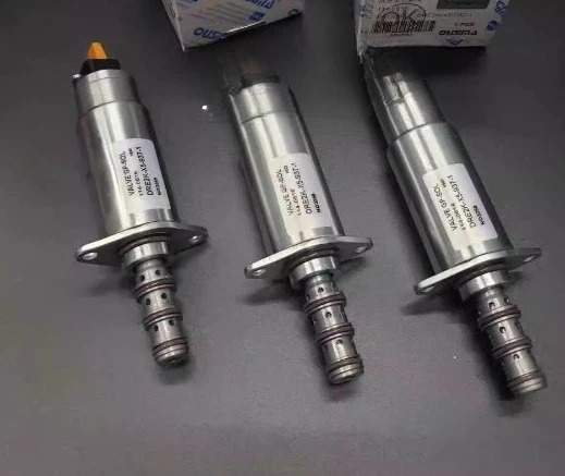 부품은 굴삭기 로더 부품 카터 E330C 유압 펌프 비율 114-0616 메펌프 솔레노이드 밸브