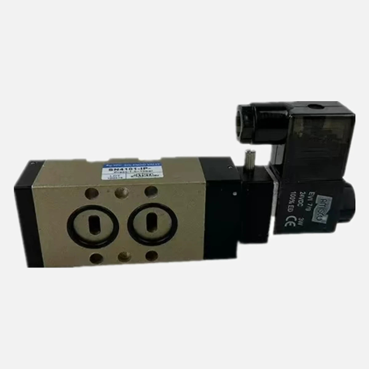 솔레노이드 밸브 SN4101-IP SN4200-IP 방향 DC24V AC220V 2위치 5방향 플레이트형