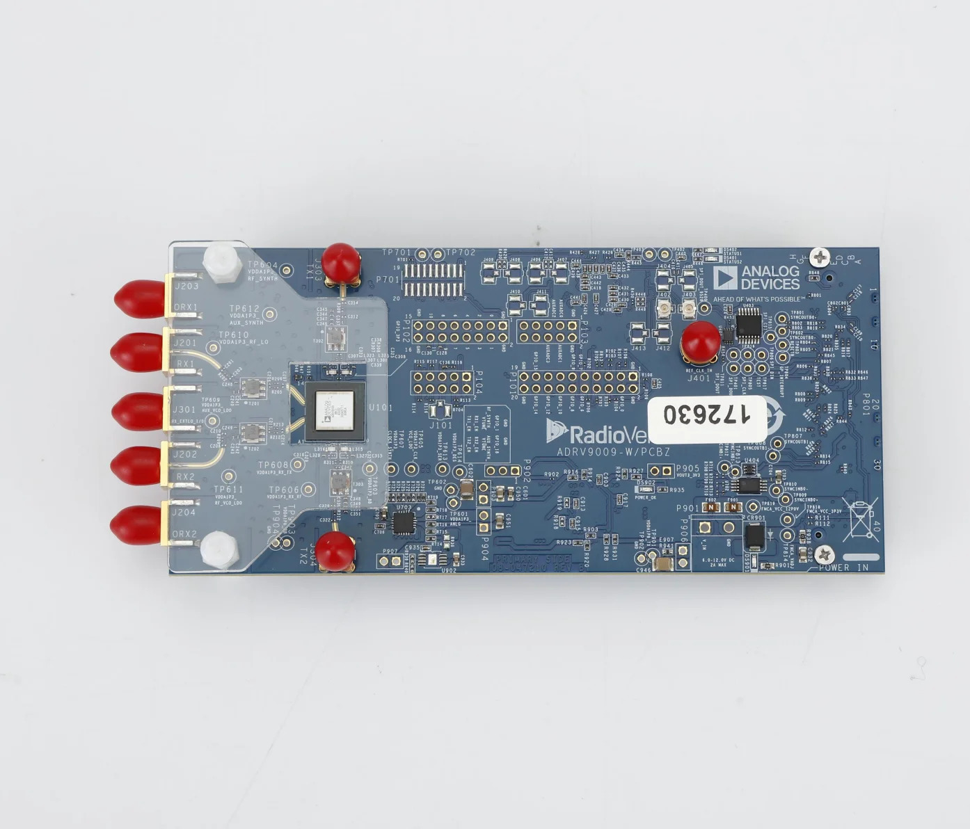 ADRV9009 소프트웨어 무선 RF 도터 보드