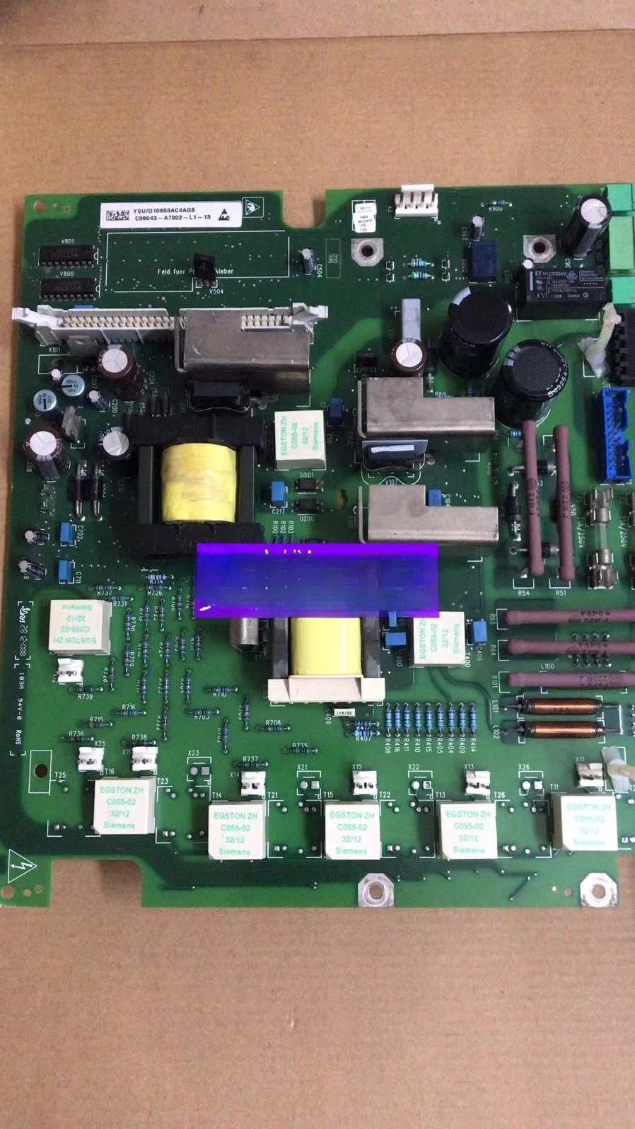 Siemens DC 거버너 전원 보드 C98043-A7002-L1새 부품
