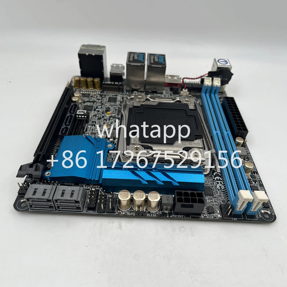 ASRock호환 X99E-ITX/ac 2011 V3 지원 i7 5960 xE5-2699 V4 2680 V3CPU 마더보드