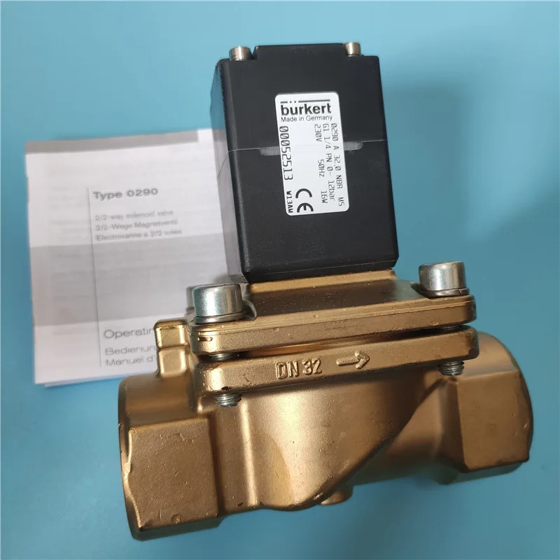 burkert 솔레노이드 밸브 0290 A 32.0 NBR MS 00052513 0052358