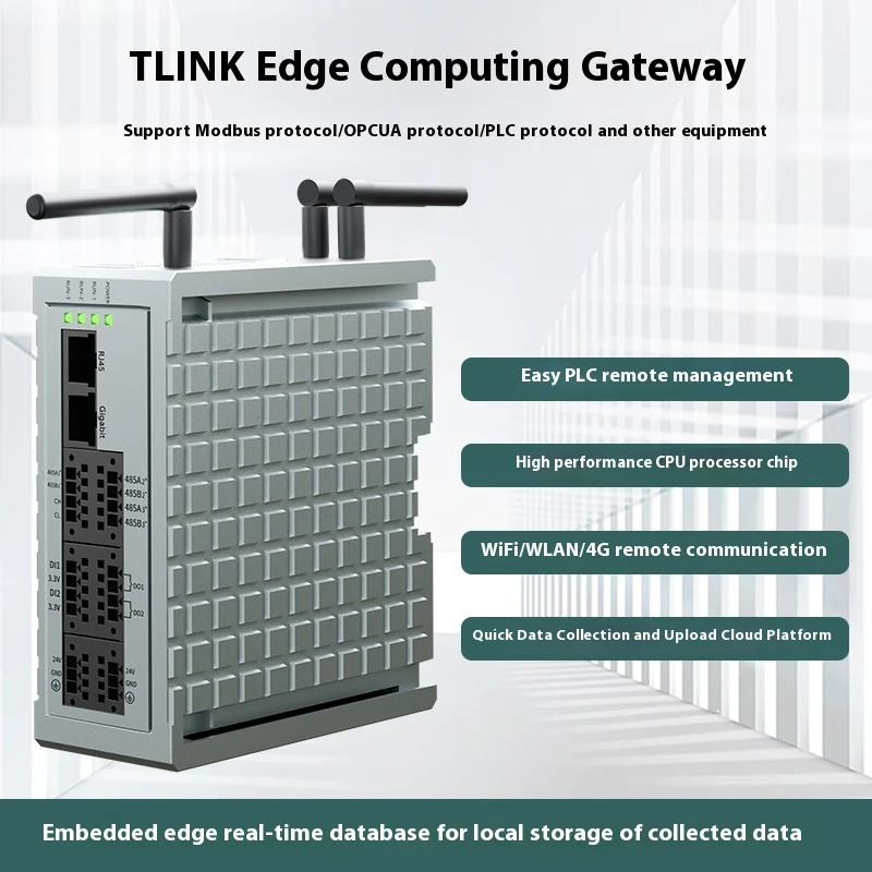 엣지 컴퓨팅 게이트웨이 네트워크 포트-네트워크 포트 직렬 wifi/4G TP-ECG01V4 새 모델 M150