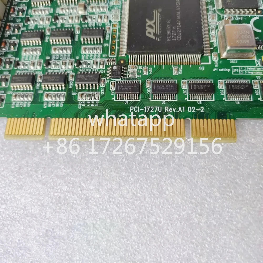 카드 PCI-1727U Rev.A1 14비트 직렬 포트 어드밴텍디지털 IO 카드가 12개 아날로그 출력