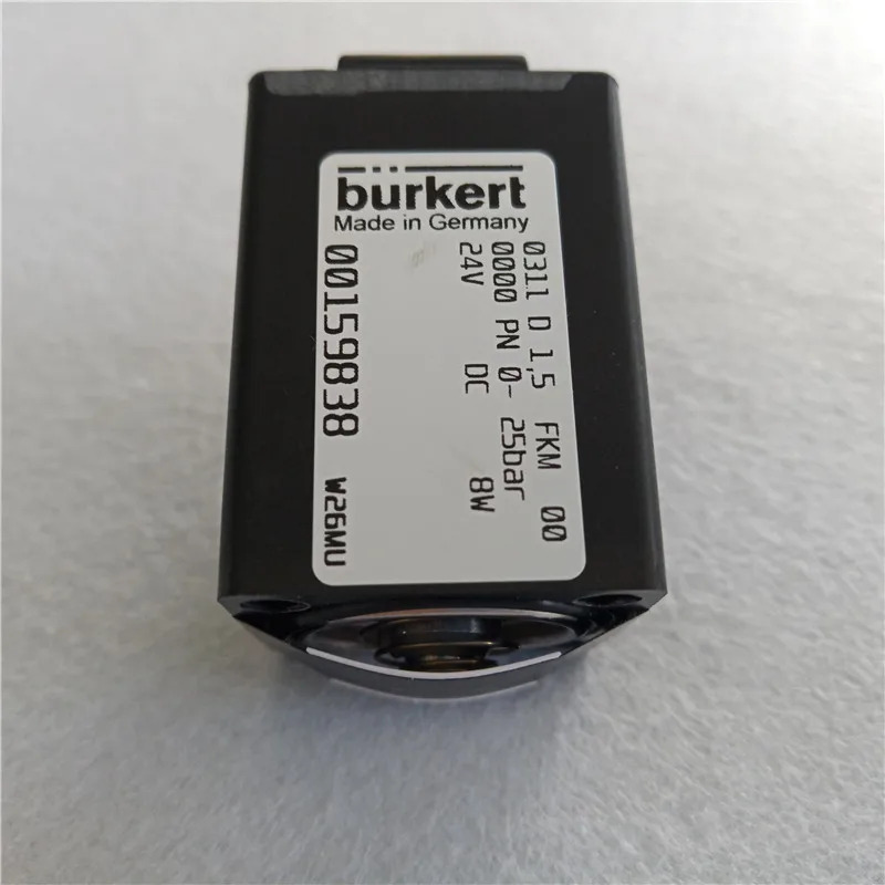 Burkert 솔레노이드 밸브 0311 Bode D 1.5 FKM 0-25bar 24V DC 00159838