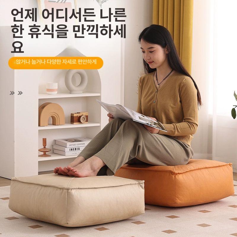 대형 방석 사각 패드 쿠션 - 상세 이미지 3