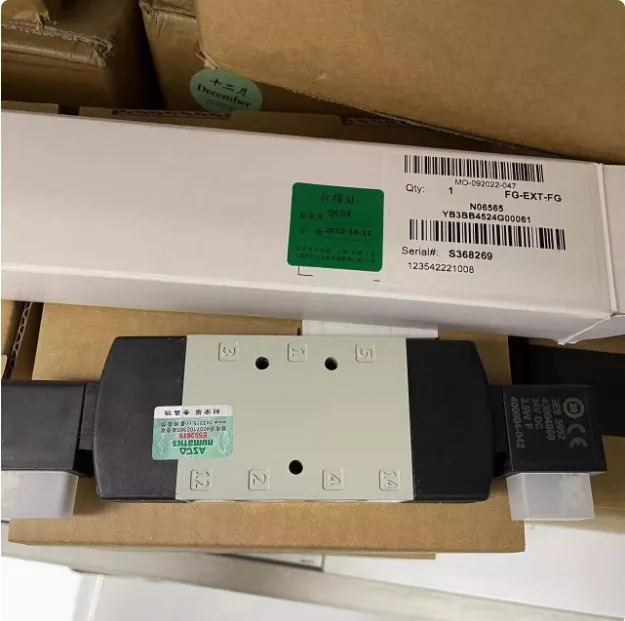 YB3BB4524G00061 미국 ASCO 솔레노이드 밸브 G3/8 스레드 24DC
