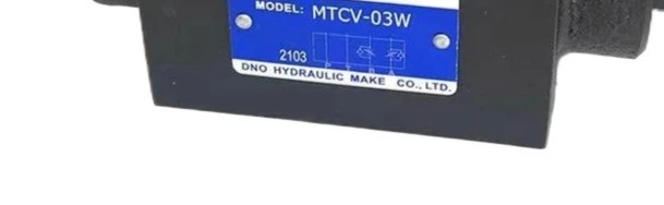 오일 연구 적층 유압 스로틀 밸브 양방향 속도 제어 MTCV-03W MTCV-02W MTCV-03A