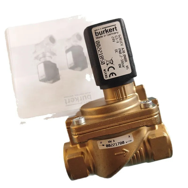 Burkert 솔레노이드 밸브 6281EV NBR MS G1/2 24VDC 유체 00221844