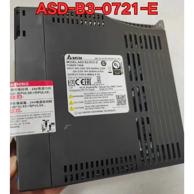 리퍼 ASD-B3-0721-E 서보 드라이브 기능 정상