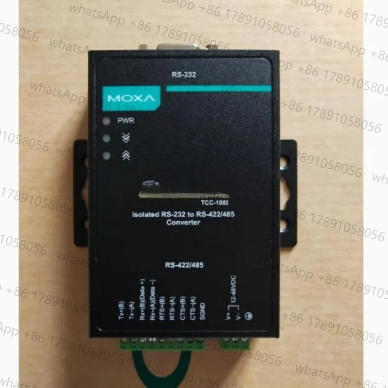 절연된 양방향 변환기가 포함된 오리지널 TCC-100I RS232 RS-422/485