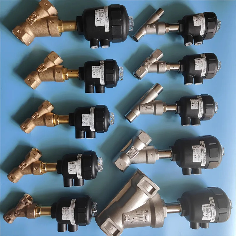 Burkert2000 공압 앵글 시트 밸브 DN15 20 25 32 40 50 65