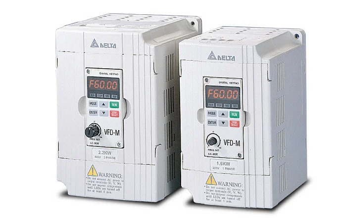 델타 인버터 Zhongda Dentsu VFD037M23A 3.7KW 3상220V 신