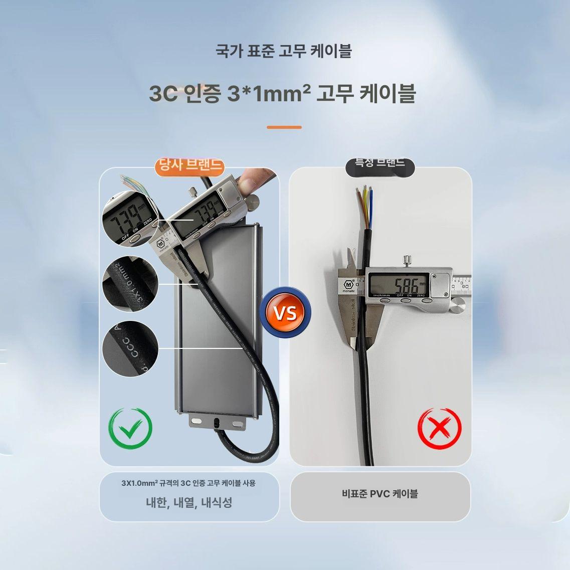 전구색 실외투광등 공장등 외부조명 간판등 실외등 외부등 방수타입 야외등 벽등 이미지 6