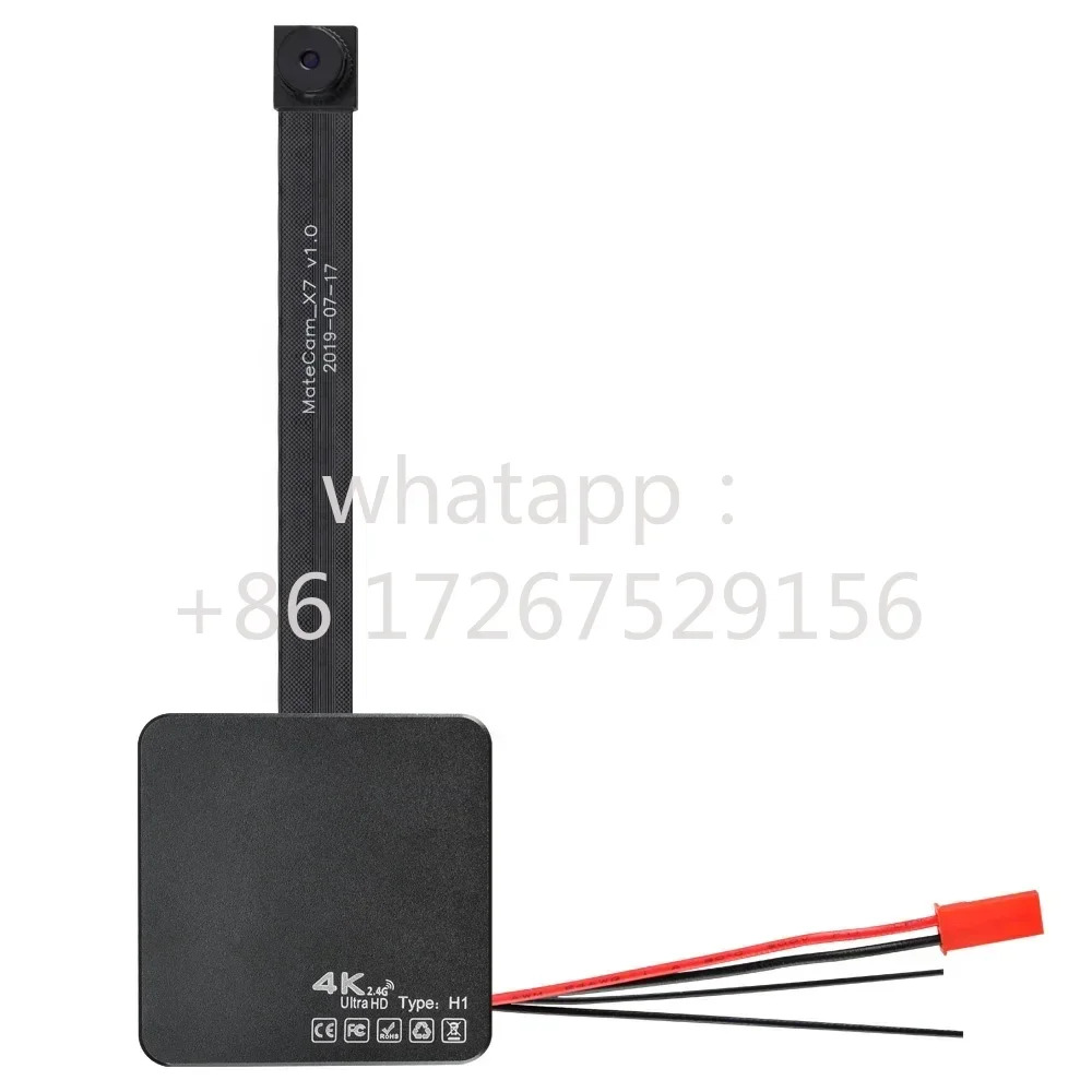 금속 커버 케이스 1P 4K WiFi P2P 미니 카메라 비디오 모션 탐지기 DIY 70 110 140 학위 모듈