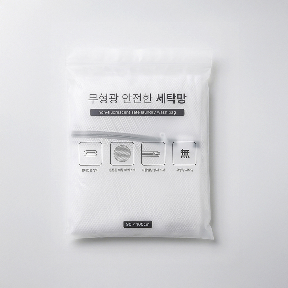 허니레스트 이불 대형 세탁망 무형광 90X100 사이즈 - 상품 이미지