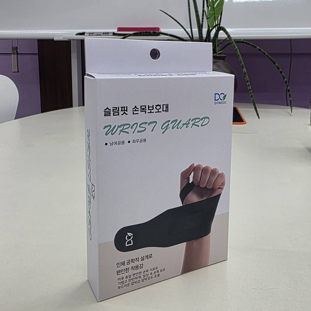 1+1 디오메디 얇은 헬스 약국 산모 골프 테니스 손목보호대 슬림핏 밴드 아대 본사직판 - 상세 이미지 5