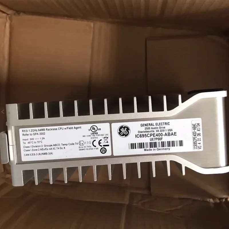 GE/FANUC CPU 전원 모듈 IC695CPE400-ABAE PLC