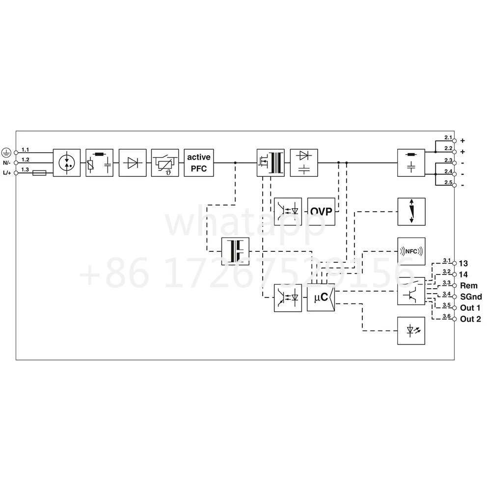 Phoenix 스위칭 전원공급장치 QUINT4-PS/1AC/24DC/40새 QUINT POWER 24VDC/40A 2904603