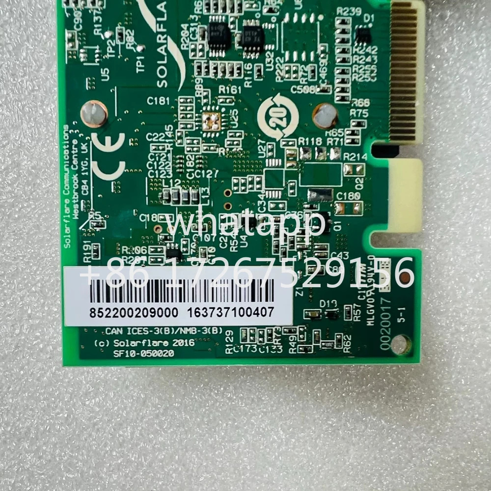 Solarflare SFN8522 10Gb 낮은 대기 시10G 듀얼 네트워크 카드용