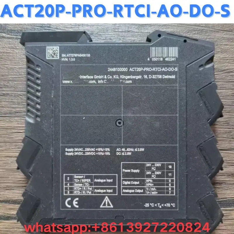 리퍼 모듈 ACT20P-PRO-RTCI-AO-DO-S 2448100000 OK