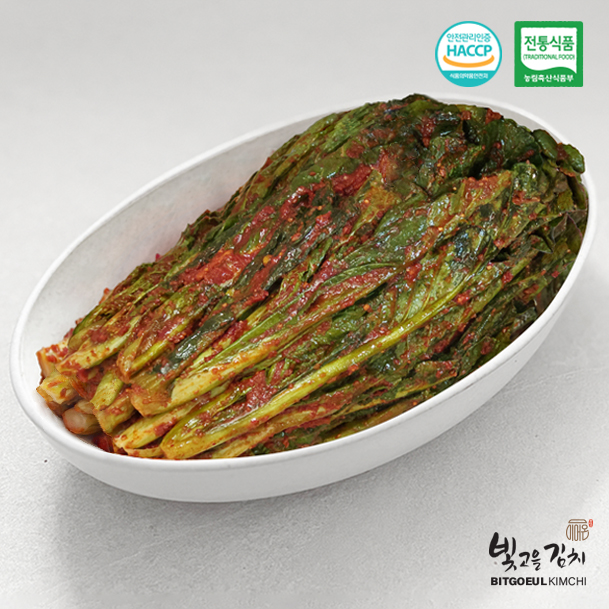 빛고을김치 갓김치 5kg 당일생산 국산재료 전라도김치 알싸한 맛이 일품 이어온
