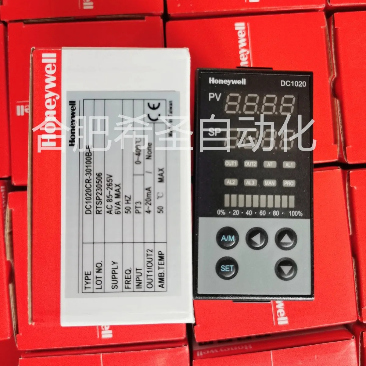 하니웰 DC1020 시리즈 온도 조절기 DC1020CR-30100B-E
