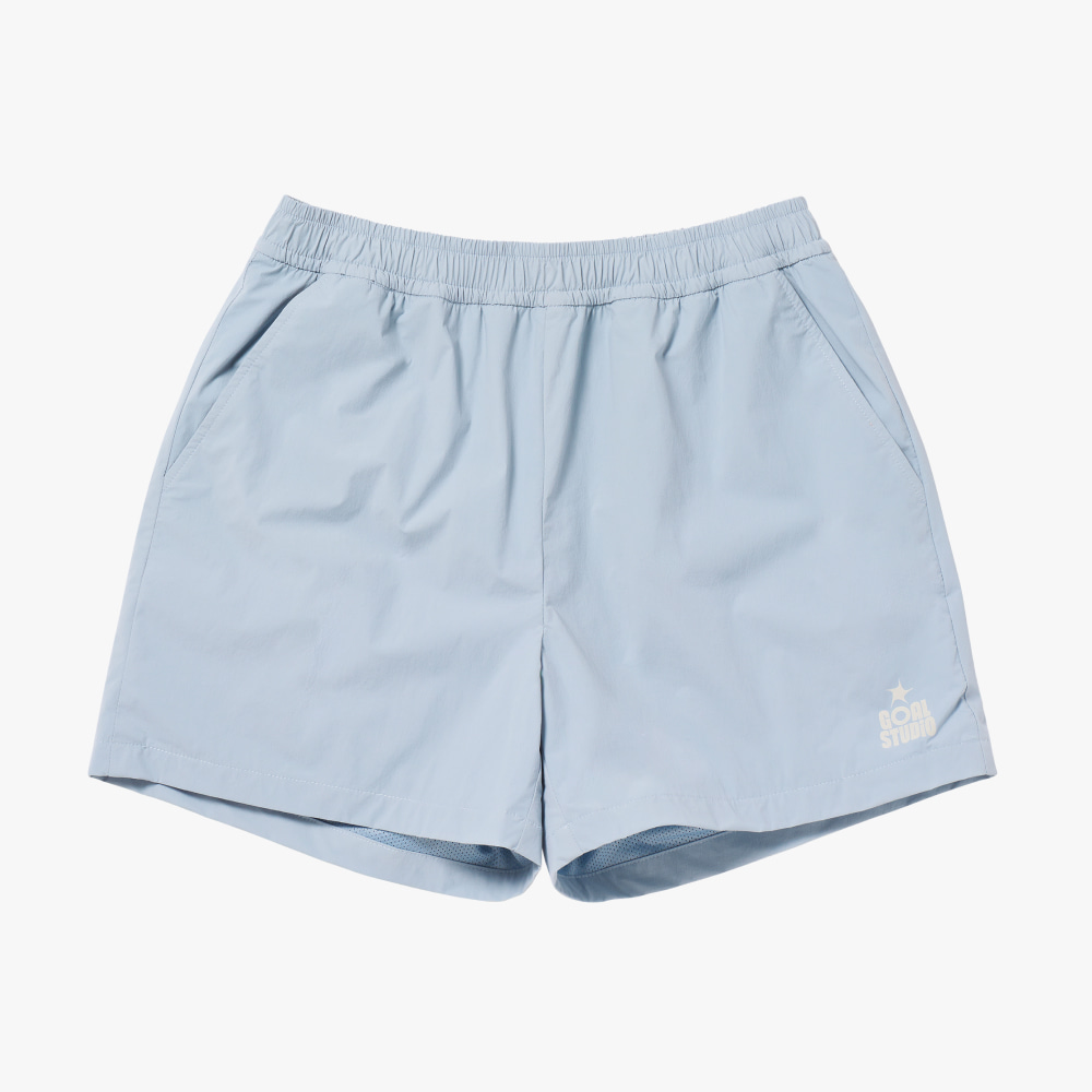 W`S ESSENTIAL STRETCH SHORTS-SKYBLUE - 상품 이미지