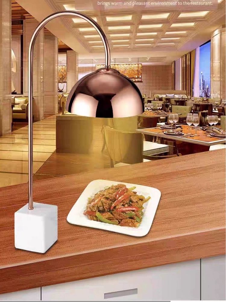 히팅기 워머등 데우는 빵집 식당 호텔 보온등 푸드램프 데우기 음식워머 차핑디쉬 - 상품 이미지