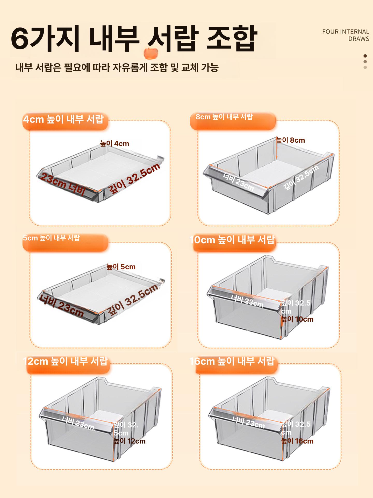 업소용 네일샵수납장 매장용 정리대 진열장 서랍형 문 하부 진열대 다용도 캐비넷 - 상세 이미지 2