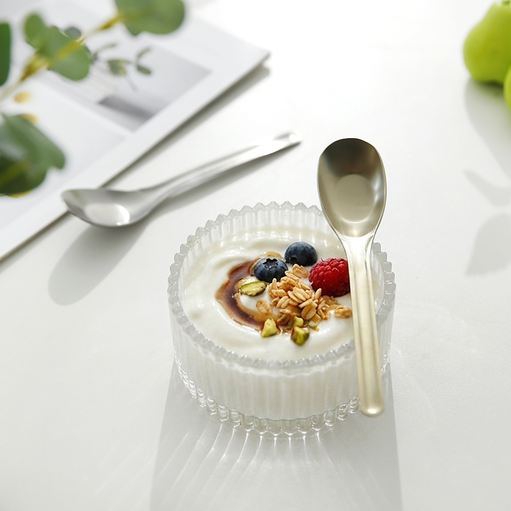 플라라스텐 빙수 우동 카페 팥빙수 숟가락 오목 스푼 소 이미지 6