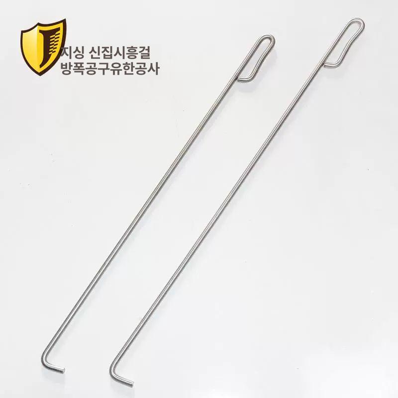 스텐 덮개 오프너 지렛대 맨홀뚜껑 길이 고리 리프트 따개 맨홀개폐기 도구 개방 장비 - 상세 이미지 5